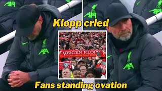 Jurgen Klopp cried as Liverpool fans chanting his name during Liverpool vs Norwich [upl. by Neomah]