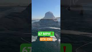 Speeding 67 Miles Per Hour SeaDoo GTX230 shorts sportmode seadoo seadoogtx [upl. by Adore395]