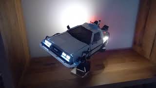 UCS MOC Back to the Future DeLorean  Custom Light Up amp Sound [upl. by Hurleigh551]