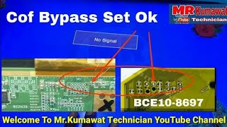 How To Led Panal Bypass Problem Repair  Led Cof Repair  Cof BCE108697 Repair  led पैनल रिपेयर [upl. by Codi]