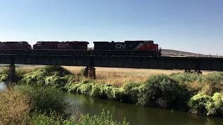 CN amp CP on the UP at Hooper Washington [upl. by Clint362]