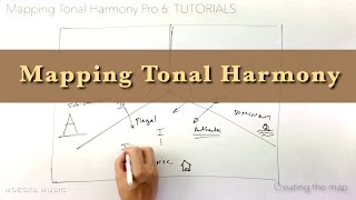 Mapping Tonal Harmony A map that reveals how harmony works Tutorial 2 [upl. by Engapmahc]