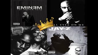 The Greatest Rap Albums Of All Time [upl. by Akitnahs620]