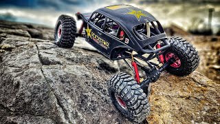 Axial Capra Beetle on straight axle SSD PRO 44s [upl. by Tonneson694]