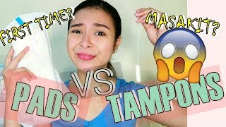 FIRST TIME KO MAG TAMPONS TAMPONS EXPERIENCE ft LADOUCE TAMPONS  KATH MELENDEZ [upl. by Darby]