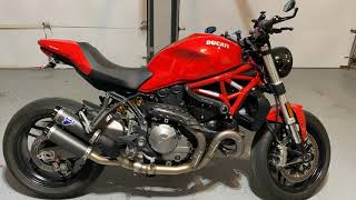 Custom Ducati Monster 821 [upl. by Savina]