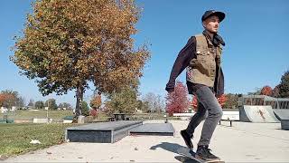 Autumn Fall At Frank Lorino Park In Morristown Tennessee Part 1 Just Skating in This Video 😊 [upl. by Rabjohn]