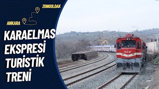 Karaelmas Ekspresi Turistik Treni  Ankara  Zonguldak [upl. by Yevad]