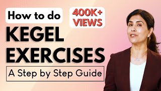 How to do Kegels Exercises Vaginal Tightening  Pelvic Floor Exercises Dr Anjali Kumar  Maitri [upl. by Amirak]