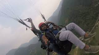 Paragliding  Manali Himachal Pradesh India [upl. by Schmitz600]