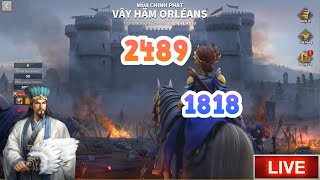 LIVE Vây Hãm 2489 Mùa 2 Đèo 4 Tặng Các Boss 2489 1XS Mùa Này [upl. by Antone]