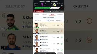 COLOMBO STRIKERS vs DAMBULLA SIXERS Dream11 Prediction LPL 10th Match  shorts lpl dream11 t20 [upl. by Sigvard]