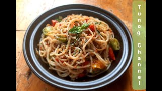 Anchovy Pasta RecipePasta with Basil and Cherry TomatoPASTA with ANCHOVIES Recipes [upl. by Prisilla858]