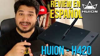 Review en español  Tableta huion H420 [upl. by Jarrid]