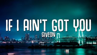 Giveon  If I Aint Got You Cover TikTok Lyrics  Some people want it all but I dont [upl. by Aserehs]