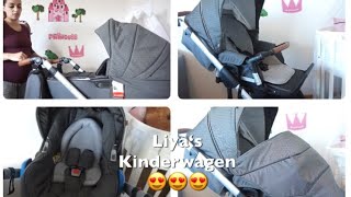 LIYAS KINDERWAGEN l MY JUNIOR VITA UNIQUE 3IN1 l FAMILIE SAID [upl. by Naloj563]