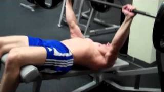 How To Barbell Decline Bench Press [upl. by Otti]