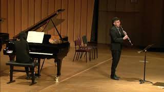 Gerald Finzi Clarinet Concerto 1st Mov  Pablo Tobar [upl. by Soni]