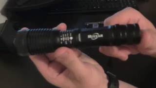 CREE XML2 4500LM lumens Latarka LED Zoom T6 [upl. by Eitsrik]