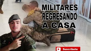 ExMilitar reacciona a MILITARES REGRESANDO a CASA Casi me emociono [upl. by Whitman]