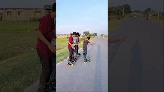 Public reactions epic and emotional😭inline skatesskatersskating shoesshortsyt shorts [upl. by Opportina73]