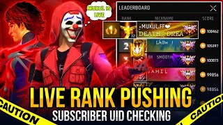 Freefire Live🔴 New Season Rank Push To GrandMaster [upl. by Martz]