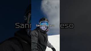 Sanna in Gaina snow snowboarding ytshorts [upl. by Meredi]