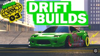 5 NEW Drift Builds for NEW DRIFT EVENTS NFS Unbound Vol3 [upl. by Ephrayim]