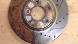 Rust Removal Using White Vinegar On Rusty Brakes [upl. by Niletac]