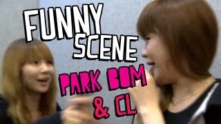 Funny CL amp Park Bom Scene quotYes CLquot [upl. by Ahsekam]