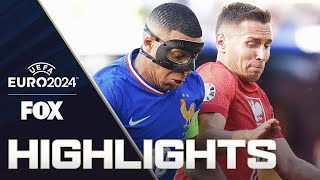 France vs Poland Highlights  UEFA Euro 2024 [upl. by Cormier]