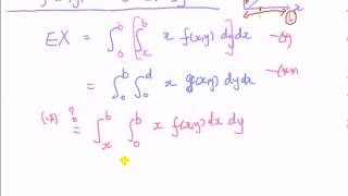 Continuous multivariate distributions  limits for double integration part 2 [upl. by Nirok866]