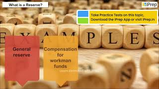 Reserves  Depreciation Provisions and Reserves  Accountancy  Class 11th  iPrep [upl. by Low661]