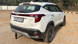 Features ही Features  New Kia Seltos Facelift  HTK Diesel IMT  Part 2  CarOcaR car kia [upl. by Ellemaj139]