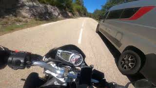 Montée du Mont Ventoux  Triumph Street Triple 675 Sound SC Project [upl. by Slrahc]