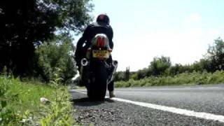 Suzuki SV1000S 200mph fly by with Fuel Exhausts read description [upl. by Fulcher]