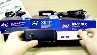 Unboxing Intel NUC Kits  DCCP847DYE DC3217BY D34010WYK [upl. by Attenohs]