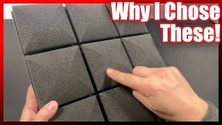 Acoustic Foam Panels Review  Why I Chose These Soundproof Panels [upl. by Elay]