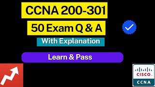 CCNA 200301 Exam Questions 2024  Real Exam Questions and Expert Insights  Pass CCNA [upl. by Idelle]