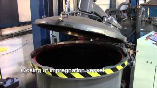 Silicone Vacuum Pressure Impregnation VPI Facility  Houghton International [upl. by Jenica]