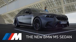 THE NEW BMW M5 SEDAN [upl. by Adnawad701]