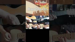 Led ZeppelinRamble On【Guitar Cover 】shorts guitarcover [upl. by Melquist]