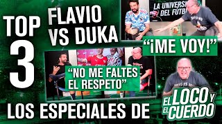 TOP 3 PELEAS DE AZZARO Y DUKA  ESPECIAL EN EL LOCO Y EL CUERDO  ESPECIAL DE NAVIDAD [upl. by Teik583]