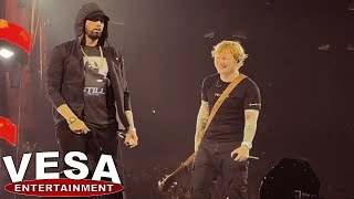 Ed Sheeran Surprises Fans with a Duet with Eminem at his Detroit Concert [upl. by Amein488]