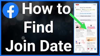 How To Find Facebook Join Date [upl. by Barbabas92]