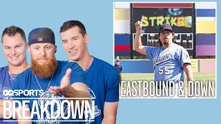 The LA Dodgers Break Down Baseball Movies  GQ Sports [upl. by Ressan]