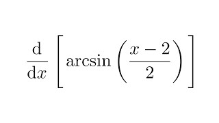 Derivative of arcsinx22 [upl. by Sinylg539]