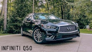 2019 Infiniti Q50  Full Review amp Test Drive [upl. by Adnamar975]