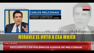 MELCOGATE todos los AUDIOS COMPLETOS de MELCONIAN que lo COMPROMETEN [upl. by Wilber]