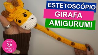 Passo a Passo Capa de Estetoscópio em Amigurumi  Tutorial Fácil e Rápido [upl. by Goeger]